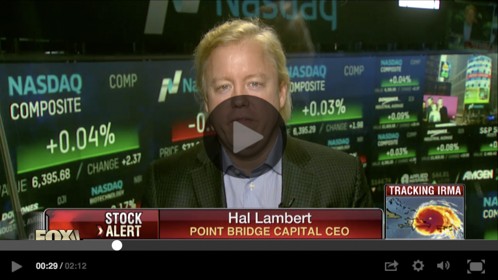 Hal Lambert on Fox Business Point Bridge Capital